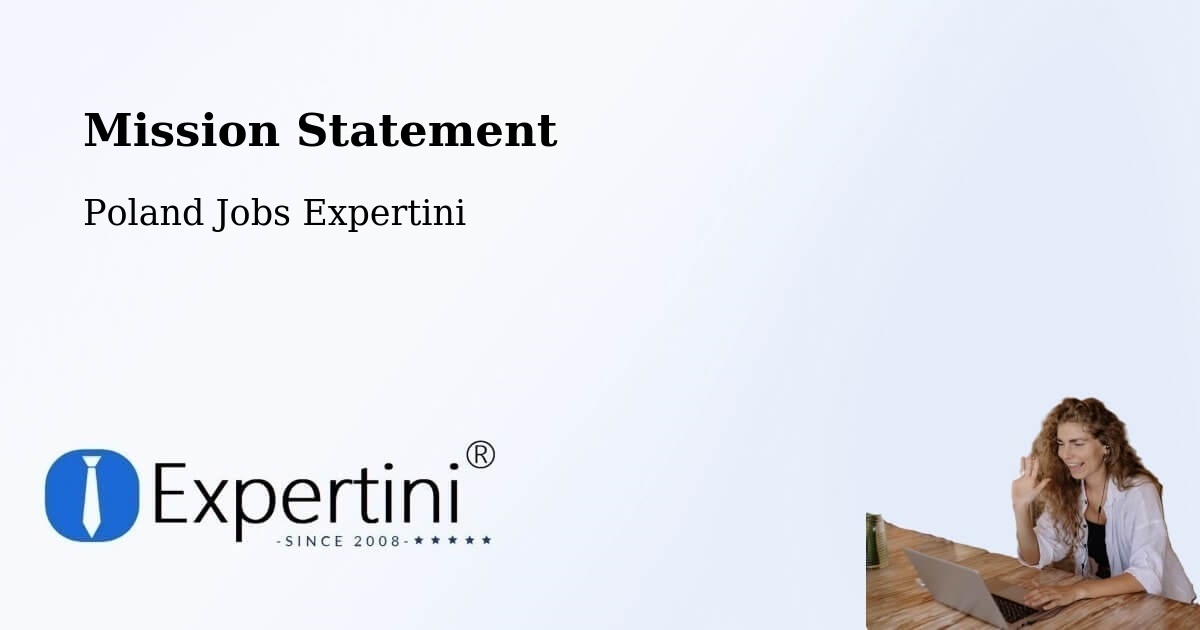 Corporate Mission – Dębów - Poland Jobs Expertini